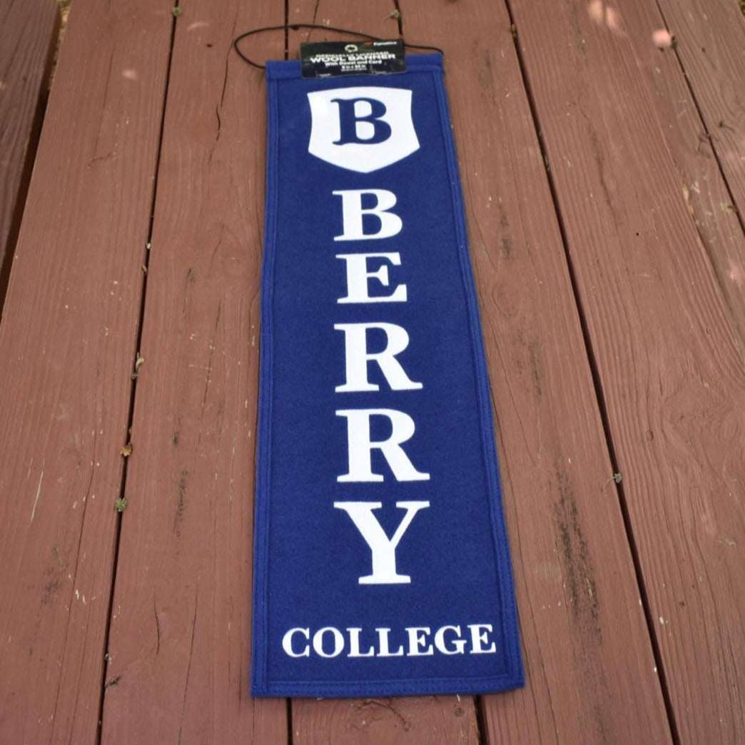 Wincraft Navy Primary Logo 8x32 Wool Banner