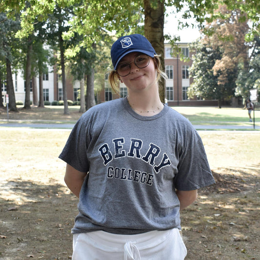 Graphite/Navy Hat and Tee Combo