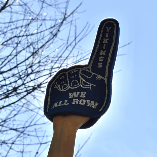 Navy Foam Finger