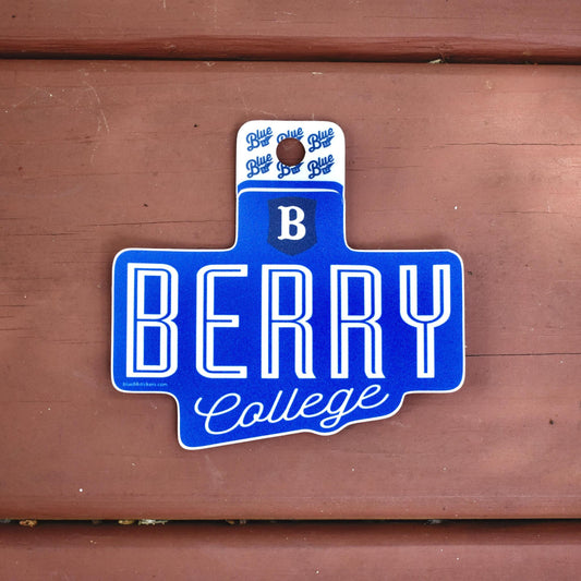 Blue 84 Berry College Amaze Sticker