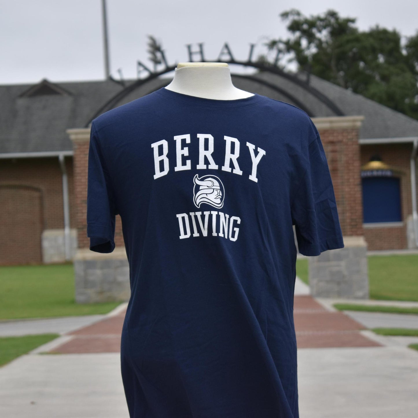 Nike Navy Cotton Tee - Diving