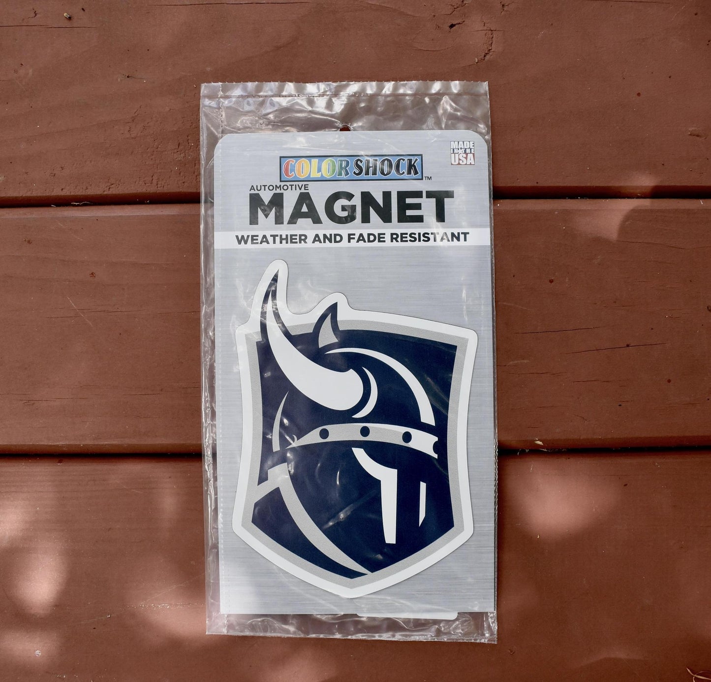 Color Shock Viking Head Magnet