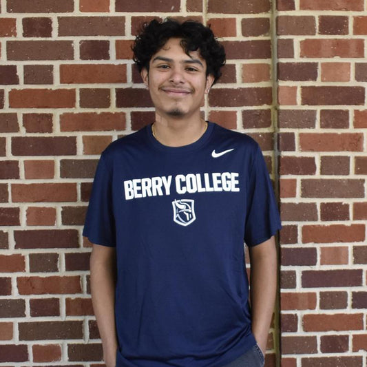 Nike Navy Legend SS Tee w/ Viking Head