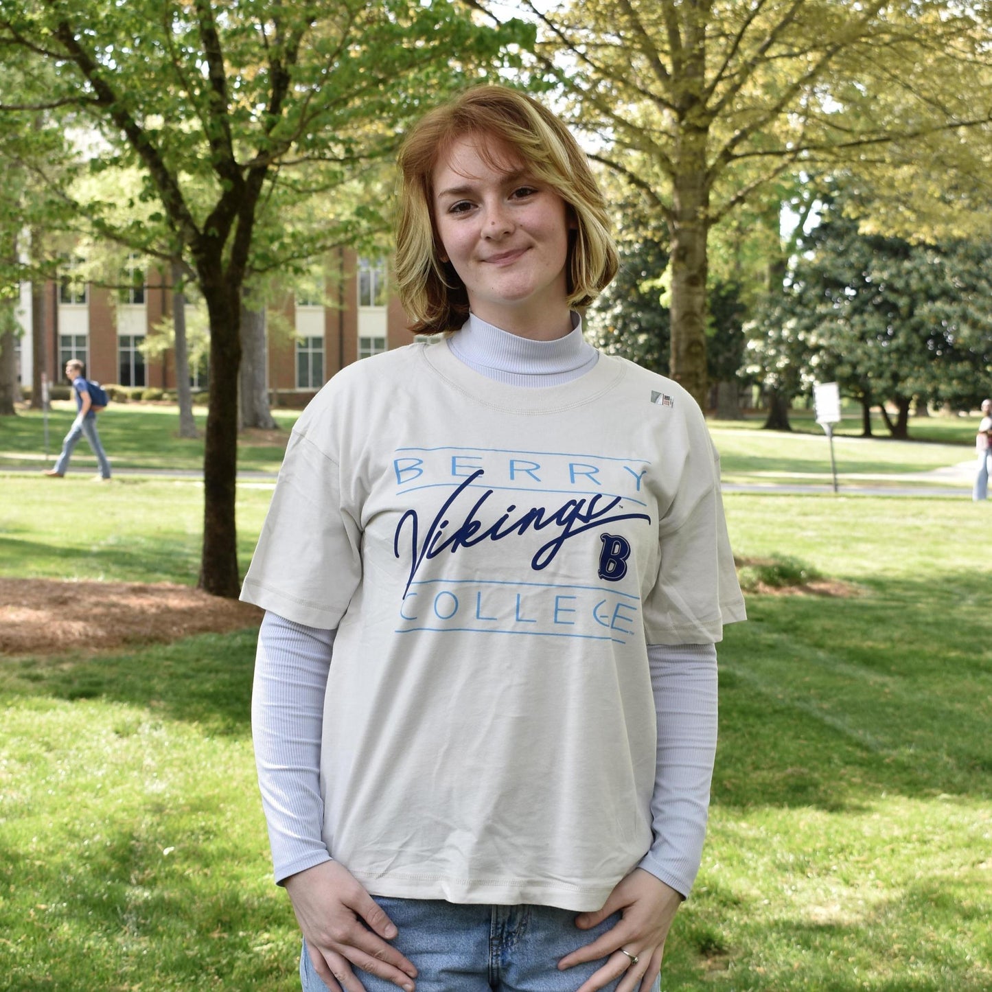 Berry College Women's Porcelain Boxy Tee