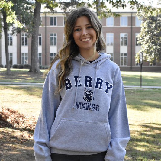 Grey Berry Vikings Hoodie