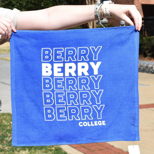 Navy Rally Towel Berry X5