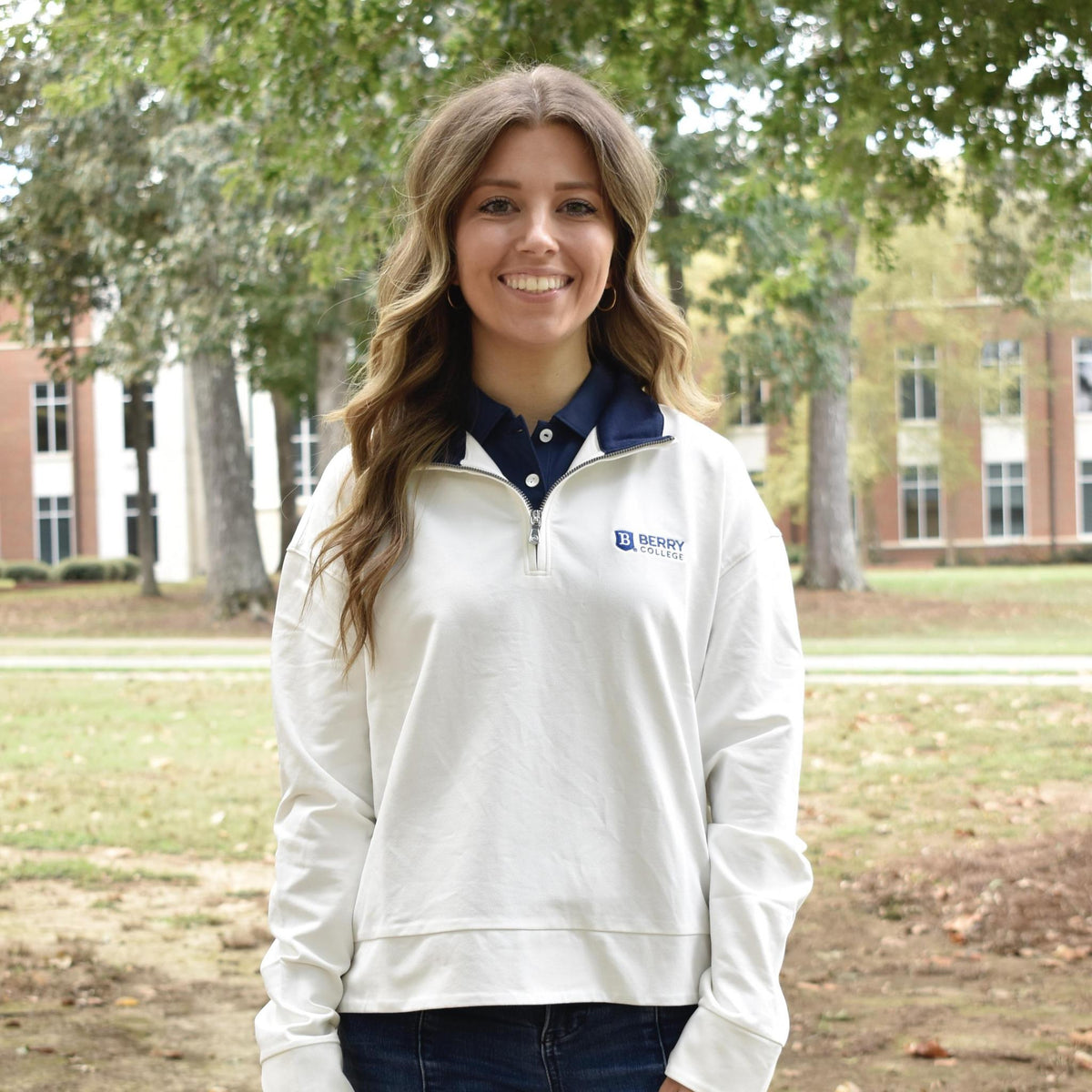 Women's Peter Millar Coolspun Lite Cotton Quarter-Zip Pullover