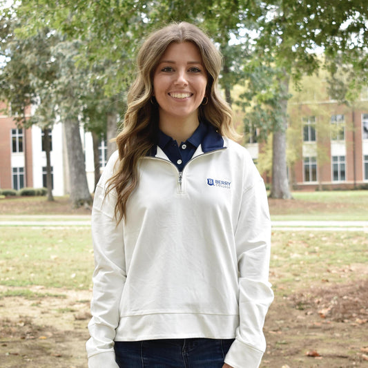 Women's Peter Millar Coolspun Lite Cotton Quarter-Zip Pullover