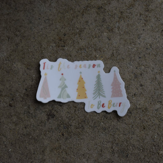 Tis the season to be Berry sticker