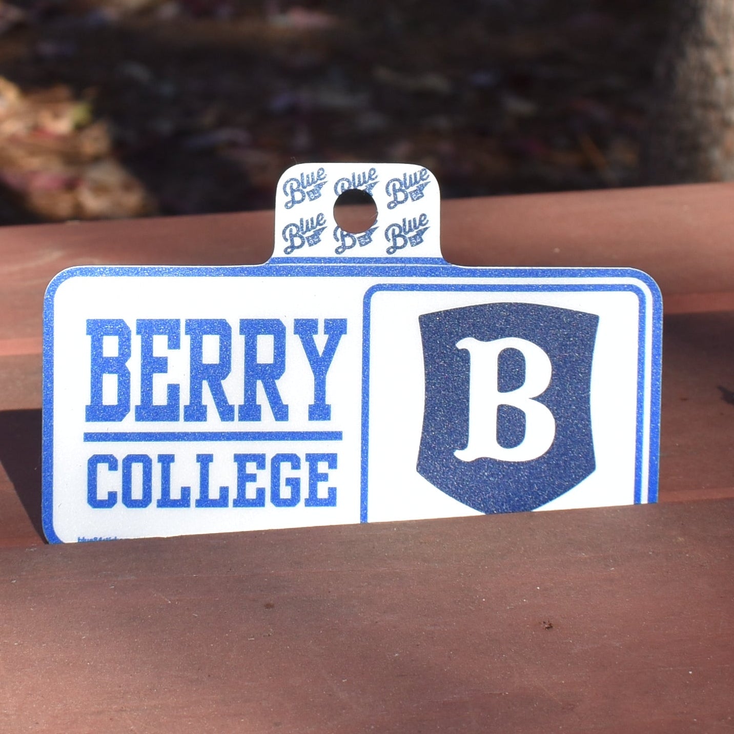 Blue 84 Berry Block Sticker