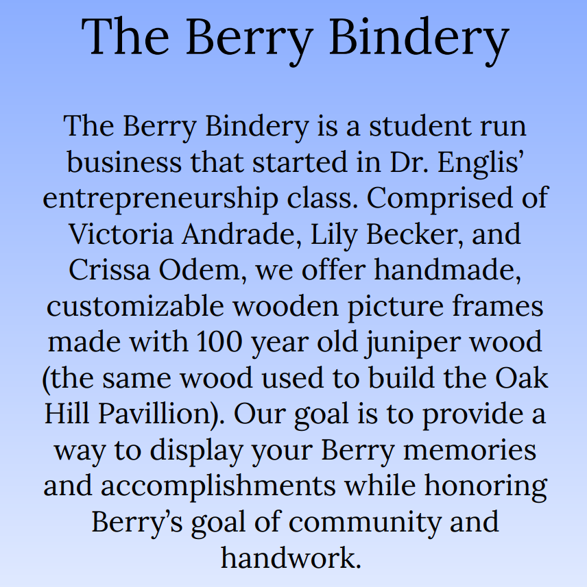 The Berry Bindery