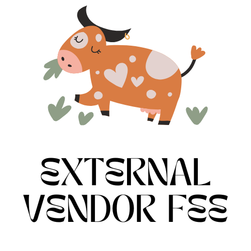 Spring Market EXTERNAL Vendor Fee