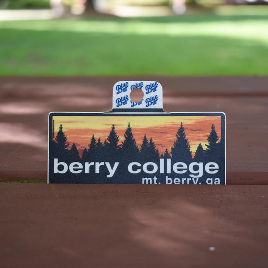 Blue 84 Berry Sunset Sticker
