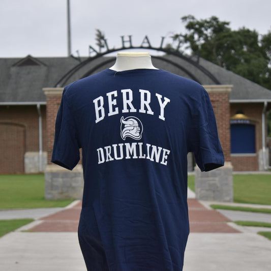 Nike Navy Cotton Tee - Drumline