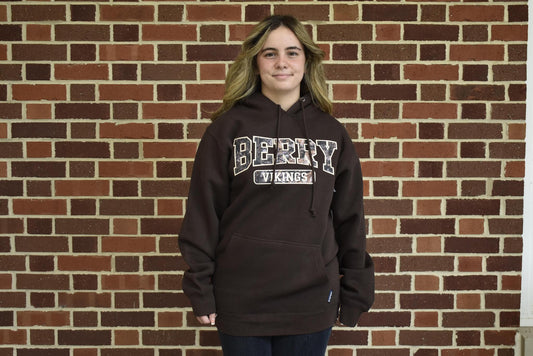 Brown Berry Vikings Camo Hoodie