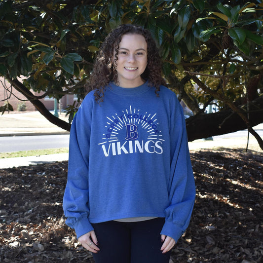 CI Sport Lakeside Blue Burst Women's Crew