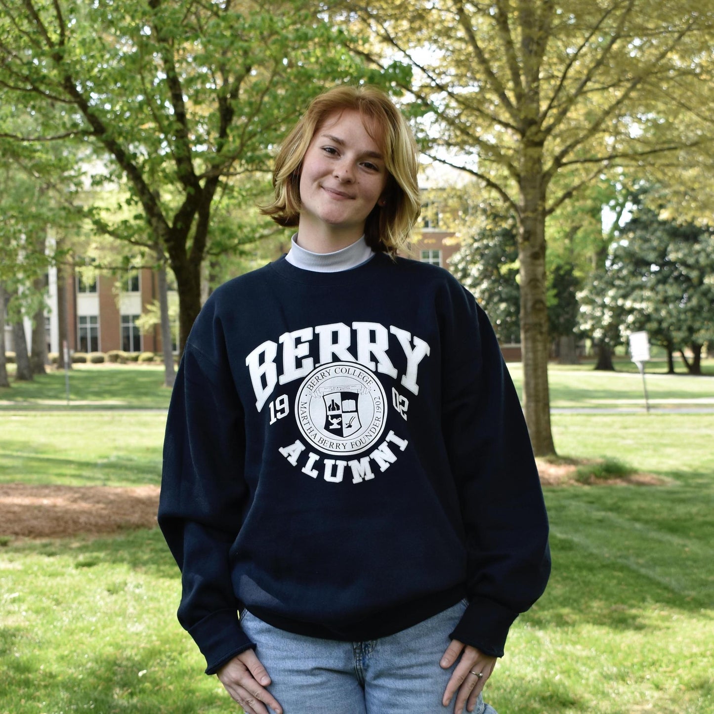 Berry College Alumni w/ College Seal Campbell Crew