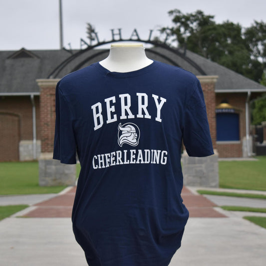 Nike Navy Cotton Tee - Cheerleading