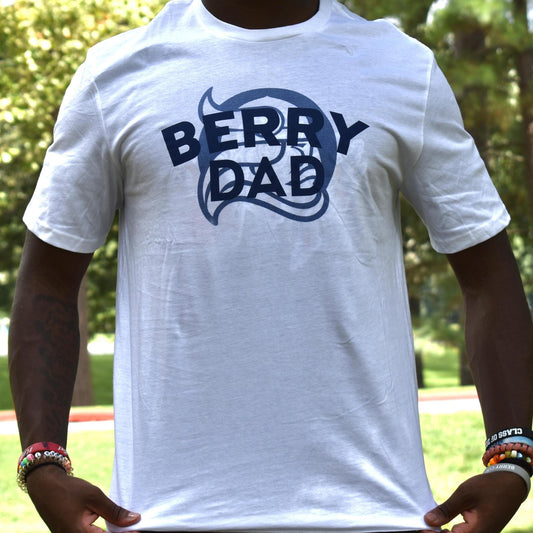 District White Berry Dad Tee