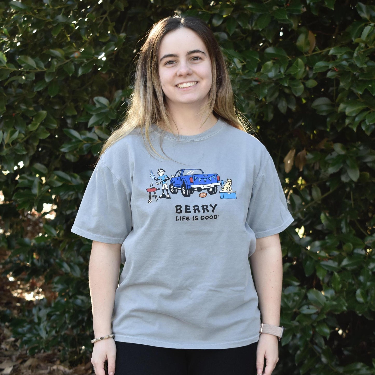 Life Is Good Berry College Jake Dog T-Shirt