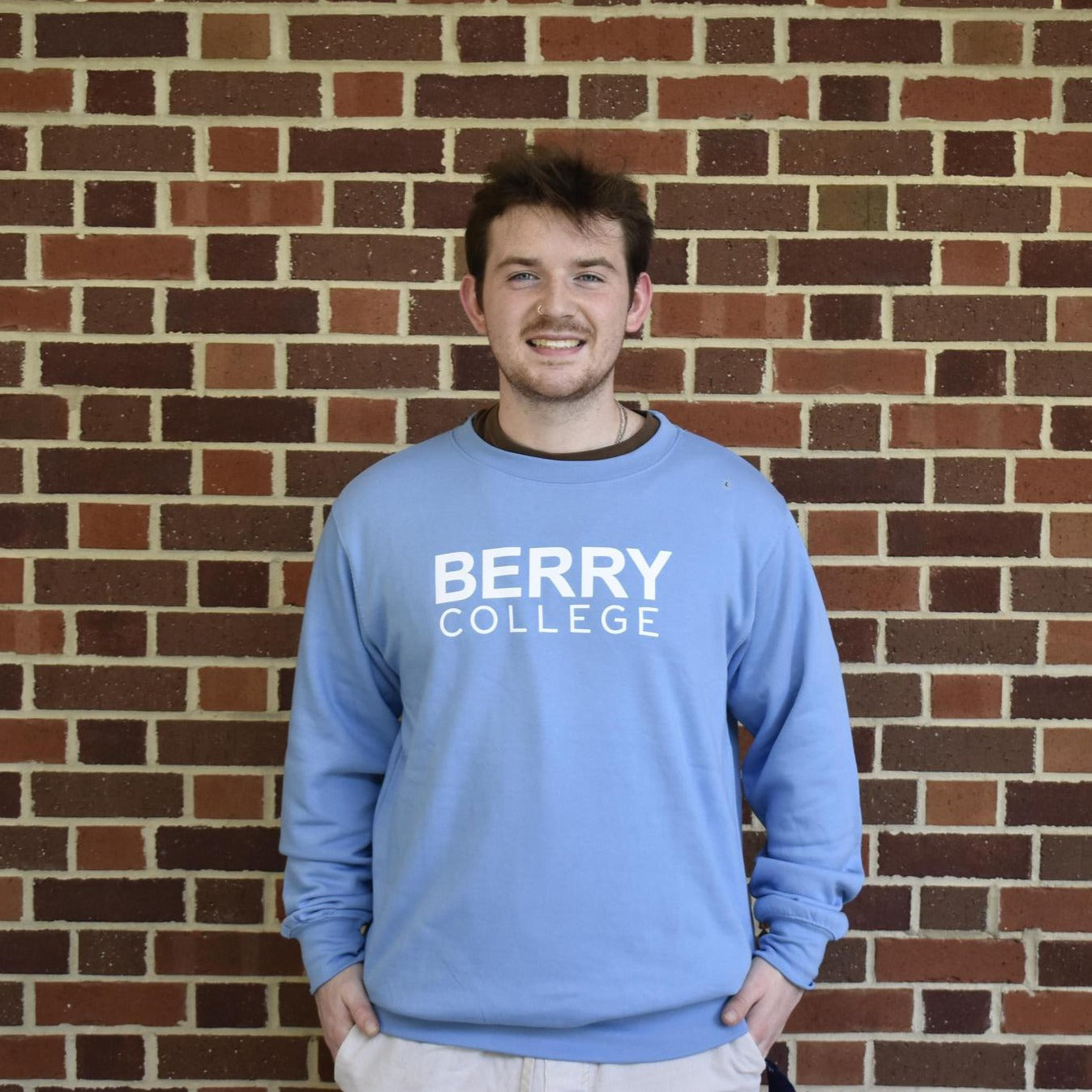 MV Sport Carolina Blue Fleece Crewneck