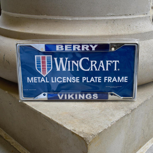 WinCraft Metal License Plate Frame Berry/Vikings