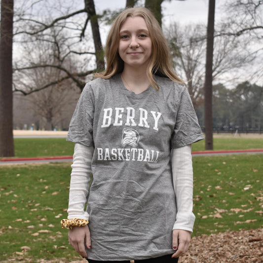 Nike Grey Cotton Tee - Basketball