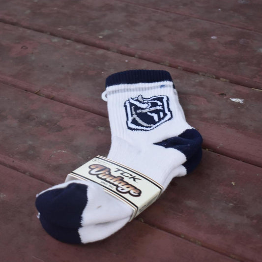 Vintage stripe quarter socks