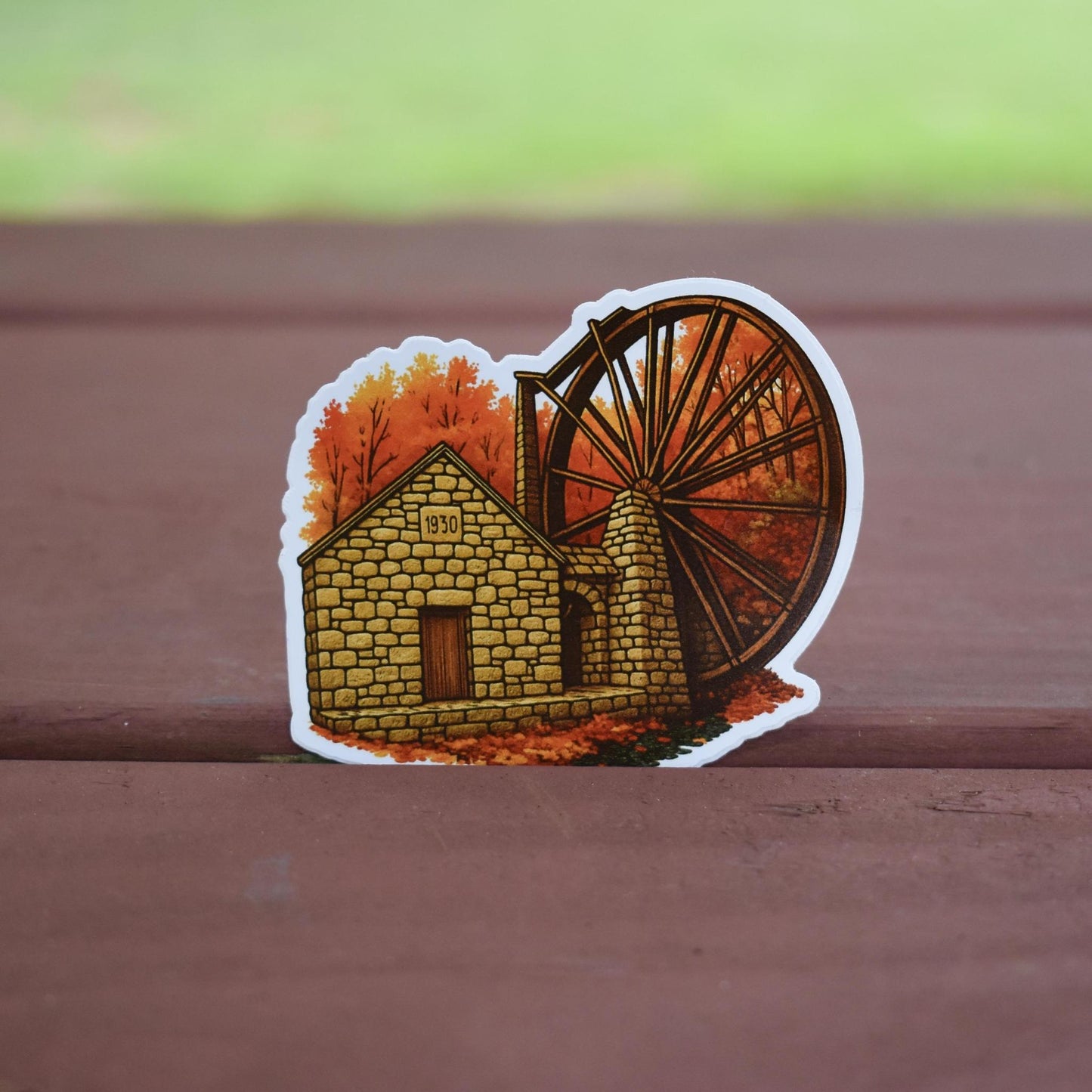Old Mill Sticker