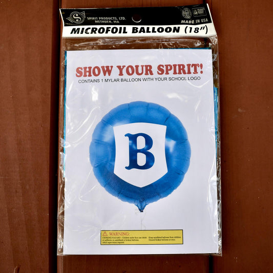 Microfoil 18" Round Balloon with Shield