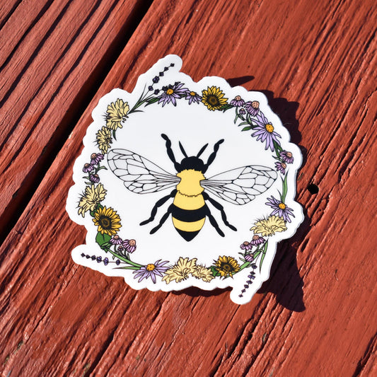 Berry Bees Sticker